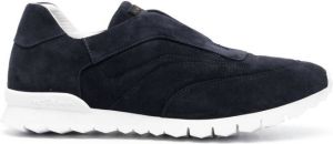 Kiton slip-on low top sneakers Blue