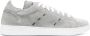 Kiton stitch-detail suede low-top sneakers Grey - Thumbnail 1
