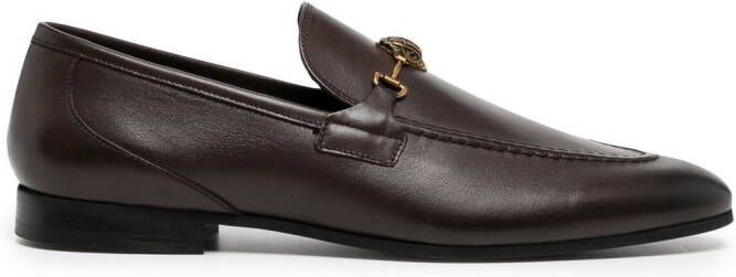 Kurt Geiger London Ali leather loafers Brown