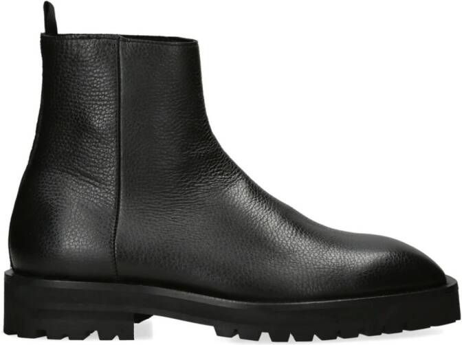 Kurt Geiger London Hawke leather Chelsea boots Black
