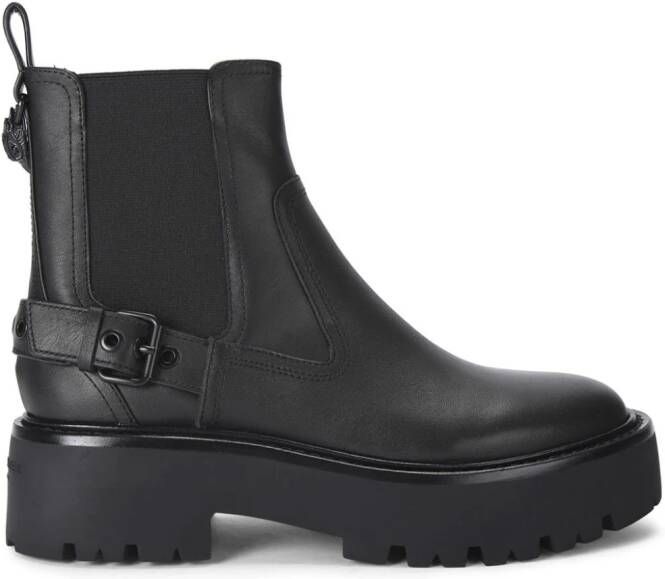 Kurt Geiger London Matilda leather Chelsea boots Black