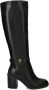 Kurt Geiger London Shoreditch 80mm block-heel leather boots Black - Thumbnail 1