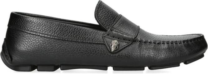 Kurt Geiger London Stirling leather loafers Black