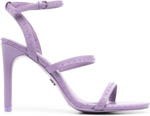 Kurt Geiger London tonal stud sandals Purple