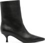 La Collection 65mm pointed-toe leather boots Black - Thumbnail 1