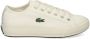 Lacoste Backcourt canvas sneakers White - Thumbnail 1