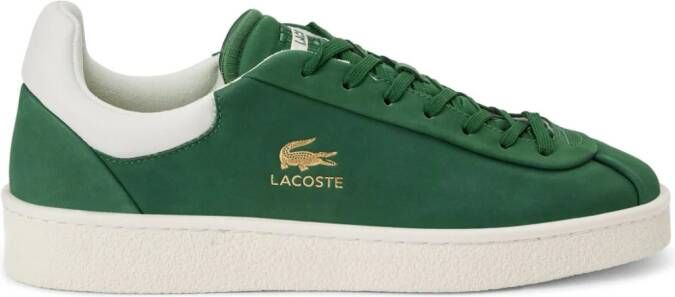 Lacoste Baseshot leather sneakers Green