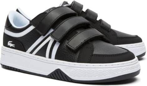 Lacoste Kids round-toe touch-strap sneakers Black