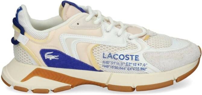 Lacoste L003 logo-print sneakers Neutrals