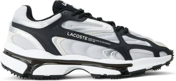 Lacoste L003 panelled sneakers Grey