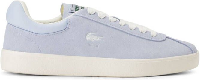 Lacoste logo-debossed lace-up sneakers Blue