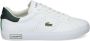 Lacoste Powercourt logo-patch sneakers White - Thumbnail 1