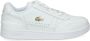 Lacoste T-Clip leather sneakers White - Thumbnail 1