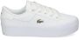 Lacoste Ziane platform sneakers White - Thumbnail 1