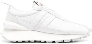 Lanvin 45mm chunky lace-up sneakers White