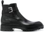 Lanvin Alto leather ankle boots Black - Thumbnail 1