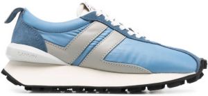 Lanvin calf leather low-top sneakers Blue