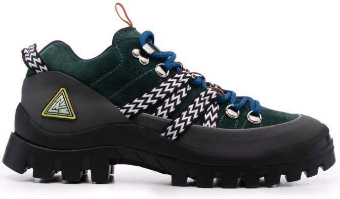 Lanvin chunky-sole lace-up sneakers Green
