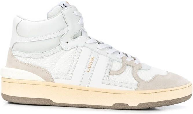 Lanvin Clay high-top sneakers White