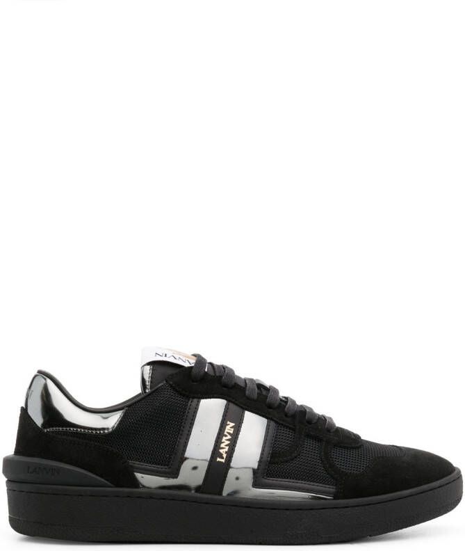 Lanvin Clay lace-up sneakers Black