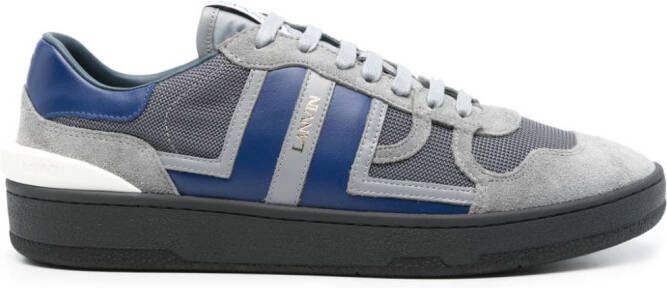 Lanvin Clay leather sneakers Grey