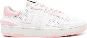 Lanvin Clay Low lace-up sneakers White