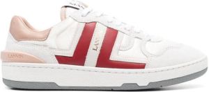 Lanvin Clay low-top panelled sneakers Pink