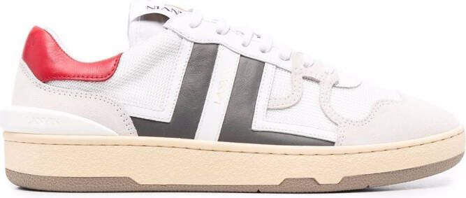 Lanvin Clay mesh low-top sneakers White
