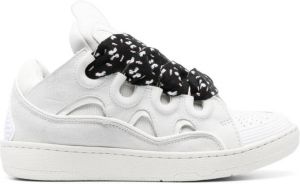 Lanvin Curb chunky lace-up sneakers White