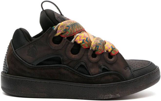 Lanvin Curb chunky sneakers Brown