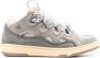 Lanvin Curb lace-up low-top sneakers Grey - Thumbnail 1