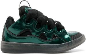 Lanvin Curb lace-up sneakers Black