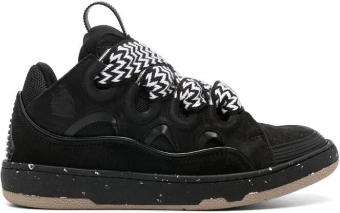 Lanvin Curb lace-up sneakers Black