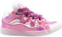 Lanvin Curb lace-up sneakers Pink - Thumbnail 1