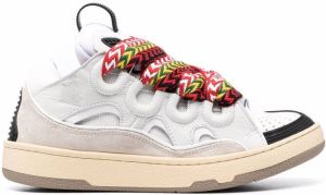 Lanvin Curb lace-up sneakers White