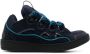 Lanvin Curb leather sneakers Blue - Thumbnail 1