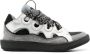 Lanvin Curb leather sneakers Grey - Thumbnail 1