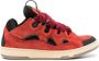 Lanvin Curb logo-patch sneakers Red - Thumbnail 1