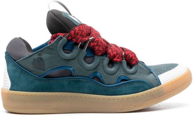 Lanvin Curb low-top chunky sneakers Blue
