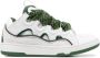 Lanvin Curb panelled lace-up sneakers White - Thumbnail 1