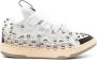 Lanvin Curb panelled leather sneakers White - Thumbnail 1