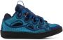 Lanvin Curb rhinestone-embellished sneakers Blue - Thumbnail 1