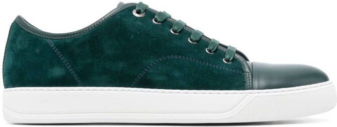 Lanvin DBB1 low-top leather sneakers Green