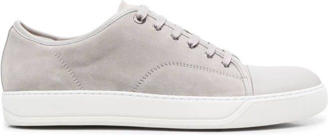Lanvin DBB1 low-top suede sneakers Grey