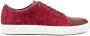 Lanvin DBB1 panelled leather low-top sneakers Red - Thumbnail 1