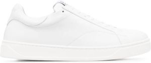 Lanvin DDB0 low-top leather sneakers White