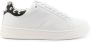Lanvin DDBO studded leather sneakers White - Thumbnail 1