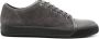 Lanvin lace-up suede sneakers Grey - Thumbnail 1