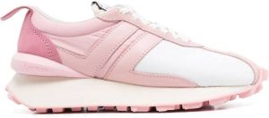 Lanvin low-top leather sneakers Pink