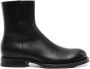 Lanvin Medley leather ankle boots Black - Thumbnail 1